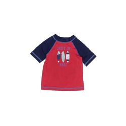 Cat & Jack Rash Guard: Red Sporting & Activewear - Size 18 Month