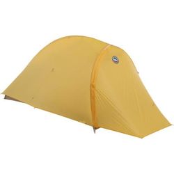 Big Agnes Fly Creek HV UL1 Bikepack Solution Dye Tent Yellow/Greige 1 Person THVFCBP122