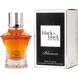 Black is Black Blossom by Nu Parfums for Women 3.4 oz Eau De Parfum for Women
