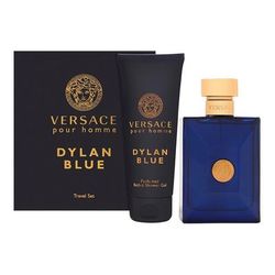 VERSACE Dylan Blue 2 Pcs Set For Men 3.4 EDT SP + 3.4 OZ SHOWER GEL. Standard Eau De Toilette for Men