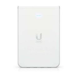 Ubiquiti Networks UniFi U6 In-Wall Dual-Band Wi-Fi Access Point & 4-Port PoE Compliant Gigabi U6-IW-US