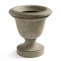 Trianon Topiary Pedestal Planter - Aged Stone - Grandin Road