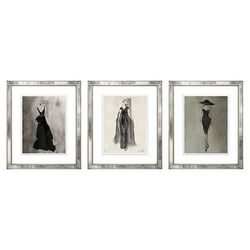 Fashion Charcoals Giclee Prints - Print III - Frontgate