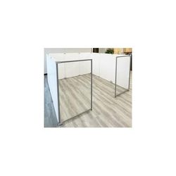 9'W x 9'D x 5'H Economy White Laminate Modular Office