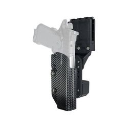 Black Scorpion Outdoor Gear Pro Competition OWB Holster Springfield Armory Prodigy 5in Right Hand Carbon Fiber HC04-USPSA-PRODIGY5-CFRH