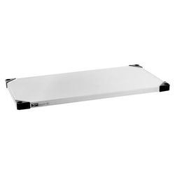 Metro 1860FS Super Erecta Stainless Steel Solid Shelf - 60"W x 18"D, Silver