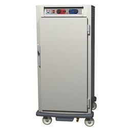 Metro C597-SFS-U 3/4 Height Insulated Mobile Heated Cabinet w/ 13 Pan Capacity, 120v, Stainless Steel, Solid Door