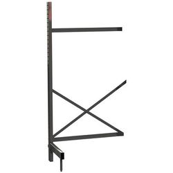 Metro SM762436-ADD SmartLever Cantilevered Shelving Add On Unit - 38 1/5"L x 28 1/2"W x 76 3/8"H, Steel, Gray