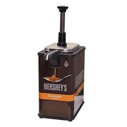 Server 84965 EZ-Topper 48 oz Caramel Warmer for Hershey's Pouches - 1/8 oz Increments, 120v, Silver