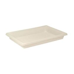 Rubbermaid FG350600WHT 5 gal Food/Tote Box - 26x18x3 1/2" White Poly