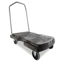 Rubbermaid FG440100BLA 500 lb Platform Truck - 32 1/2"L x 20 1/2"W, Black