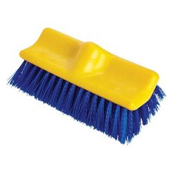 Rubbermaid FG633700BLUE 10" Floor Scrub Brush - Poly Blue