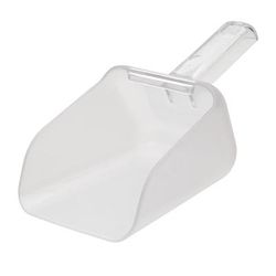 Rubbermaid FG9F7500CLR 32 oz Bouncer Contour Scoop - Clear