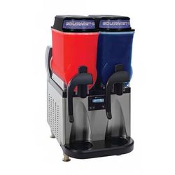 Bunn 58000.0016 16 3/5" Ultra NX Frozen Drink Machine w/ (2) 3 gal Bowls - 120v, Reversing Auger Design, Black