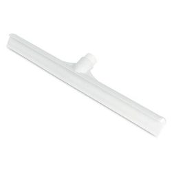 Carlisle 3656702 20" Floor Squeegee Head - Straight, Foam Rubber Blade, White