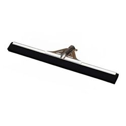 Carlisle 36633000 30" Floor Squeegee Head - Double-Foam Rubber Blade, Metal, Black