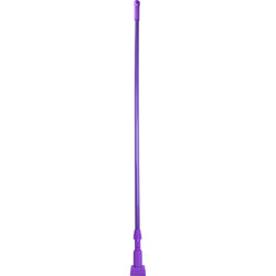 Carlisle 369475EC68 60" Mop Handle - Jaw Style, Fiberglass, Purple