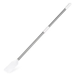 Carlisle 4035600 48" Paddle Scraper - 9" Blade, Stainless Steel Handle, Nylon, White