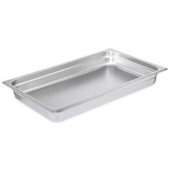 Carlisle 607002 Full Size Steam Pan, Stainless Steel, Anti Jam, Stainless Steel