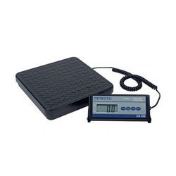 Detecto DR400 Digital Shipping Receiving Scale w lb kg Conversion, Display, 400 x 1/2 lb, 115v, 400 lb. Capacity, Liquid Crystal Display