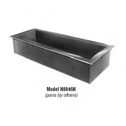 Delfield N8043 44" Drop-In Cold Well w/ 3 Pan Capacity, Ice Cooled, Drop In, Stainless Steel