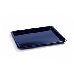 Merrychef P40C1157 Enamel Baking/Roasting Tray for e5 Ovens - 17" x 13 1/5", Blue