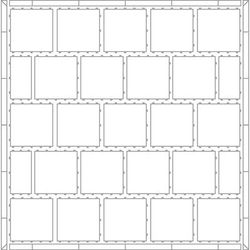 Forbes Industries 3216FK1 Florlok 1 Portable Dance Floor Set - 12 ft x 24 ft, Hardwood w/ Aluminum Frame