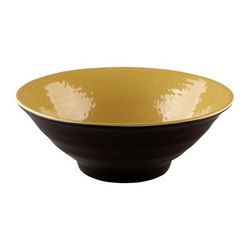 Elite Global Solutions D1008RR-OO 40 oz Round Melamine Bowl, Olive Oil, Brown