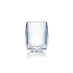 Strahl N407503 8 oz Design Stemless Osteria Chardonnay Glass, Plastic, Clear, 12 / CS