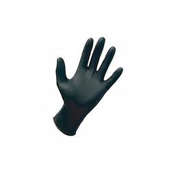 Strong 75054 General Purpose Nitrile Gloves - Powder Free, Black, Large