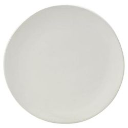 10 Strawberry Street RPPLE-WHTCHRGR 12 3/4" Round Matte Wave Charger Plate - Ceramic, White