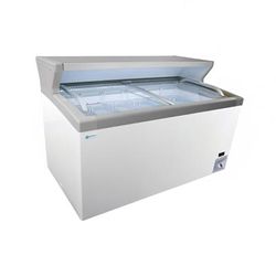 Excellence Industries MCT-2HC 25" Stand Alone Ice Cream Freezer w/ 2 Basket Capacity, 115v, White