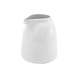 Front of the House TCR008WHP23 9 oz Catalyst Pourer - Porcelain, White, 9 Ounce, 12 Per Case Creamer & Frothing Pitcher