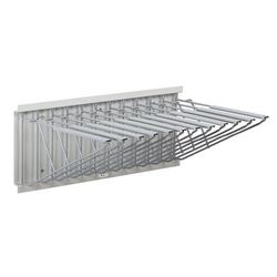 Alpine Industries ADI617 Wall Mount Blueprint Pivot Rack, Gray