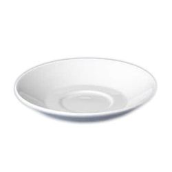 Churchill WHCLSS1 5 1/2" Round Cafe Saucer - Ceramic, White