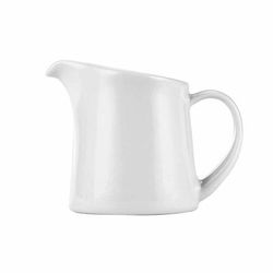 Churchill ZCAPOJ21 2 oz Art de Cuisine Creamer - Glazed Porcelain, White