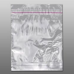 LK Packaging PSB551CK Lip & Tape Resealable Cookie Bag - 5" x 5", Poly, Clear, Case of 1000