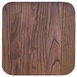 Flash Furniture CH-31320M1D-GG Wood Seat for CH-31320 Chairs - Elm Wood, Rustic Walnut Finish, Brown