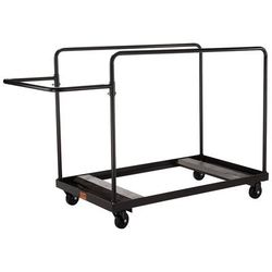 National Public Seating DY-71R Folding Table Dolly 10 Table Capacity for 71" Round Folding Tables