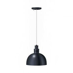 Hatco 69 1/2" Ceiling Mount Heat Lamp - Retractable Cord, Lower Switch, Bold Black, 120v, Holds (1) 250W Bulb, DL-750-RL