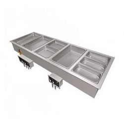 Hatco HWBI-5M 2401 Drop-In Hot Food Well w/ 5 Full Size Pan Capacity, 240v/1ph, Stainless Steel