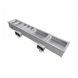 Hatco HWBI-S4DA 2081 Drop-In Hot Food Well w/ 4 Full Size Pan Capacity, 208v/1ph, Stainless Steel