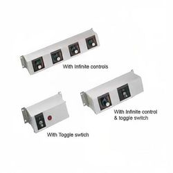 Hatco RMB-7H 9" 1 Light Remote Control Box w/ Infinite Switch for 240v/1ph, 1 Infinite Switch & Light, 240 V