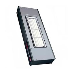 Hatco UGAH-18 240 18" High Watt Ceramic Strip Warmer - Single Tile, Built In Toggle Control, 240v/1ph, Silver