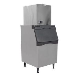 Scotsman MC0522MW-1/B530P/KBT27 480 lb Prodigy ELITE Full Cube Commercial Ice Machine w/ Bin - 536 lb Storage, Water Cooled, 115v, Stainless Steel