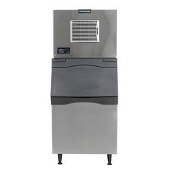 Scotsman MC0630MA-32/B530S 640 lb Prodigy ELITE Full Cube Commercial Ice Machine w/ Bin - 536 lb Storage, Air Cooled, 208-230v, Stainless Steel