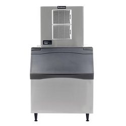 Scotsman MC0830MA-32/B842S/KBT29 905 lb Prodigy ELITE Full Cube Commercial Ice Machine w/ Bin - 778 lb Storage, Air Cooled, 208-230v, Stainless Steel