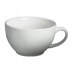 Cameo China 610-4077C 12 oz Dynasty Cappuccino Cup - Ceramic, White