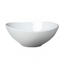 Cameo China 710-G40 4 oz Egg Shaped Ovation Bowl - Ceramic, White