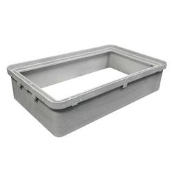 Canplas 3935AX6 35 50 GPM GI 6" Extension Riser Kit, Grease Trap, 6" Adjustment